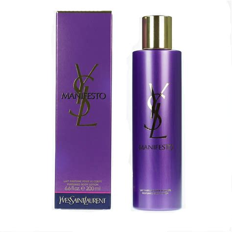 yves saint laurent manifesto body lotion|Yves Saint Laurent Manifesto Body Lotion .